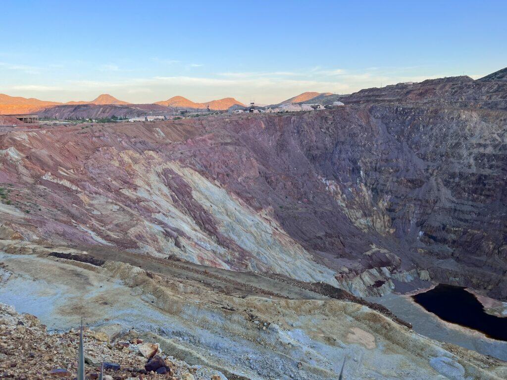 Copper mine in Bisbee, Arizona