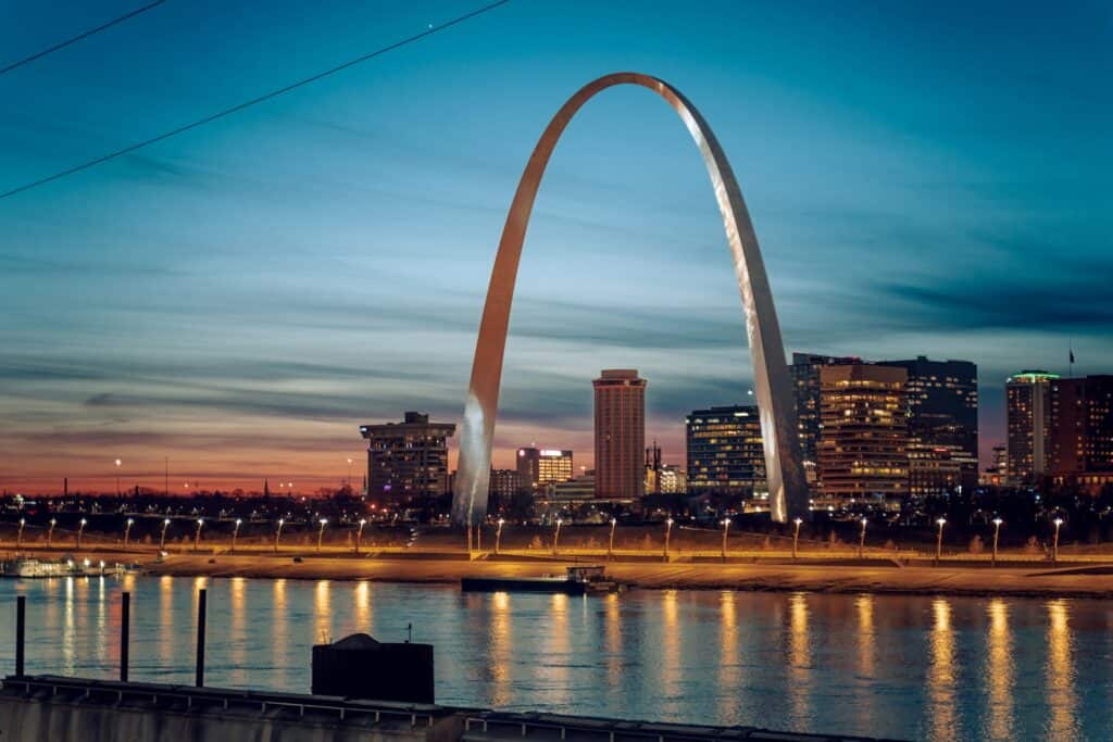 Gateway Arch National Park, St. Louis, MO, USA