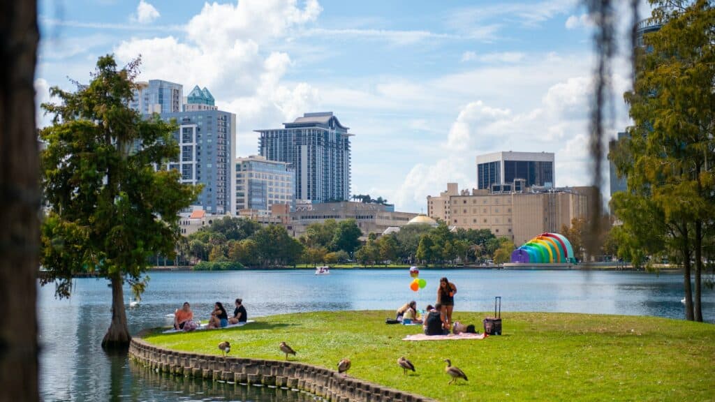 Lake Eola Park Orlando, FL