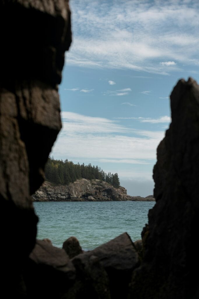 Sand Beach, Bar Harbor, ME, USA