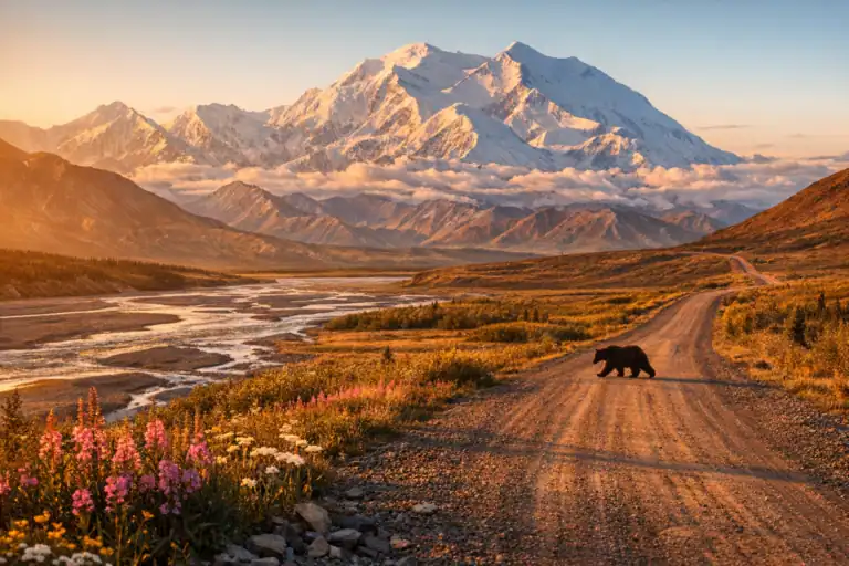 Denali, gletsjers & wildernis