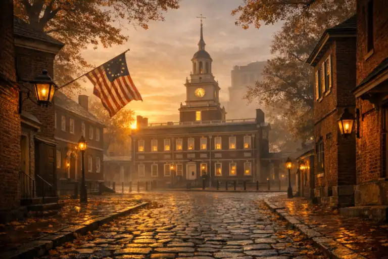 Boston, Philadelphia & de geboorte van Amerika