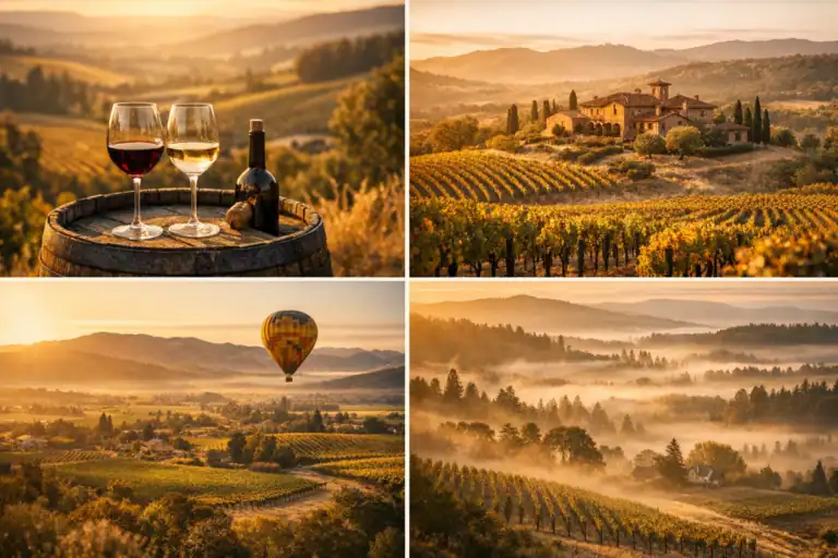 Napa Valley tot Willamette Valley